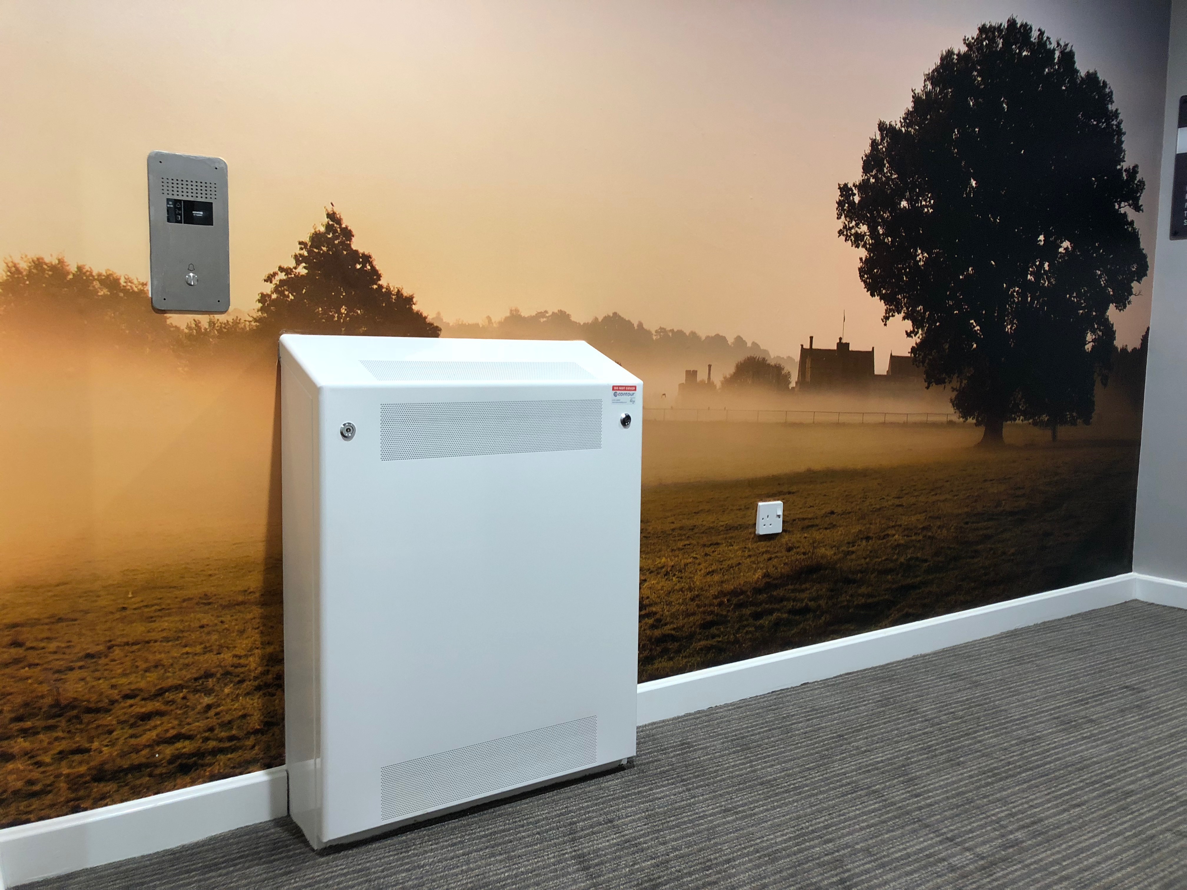 AntiLigature Radiator Covers Contour Heating